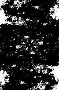 Grunge Siyah ve Beyaz Şehir Vektör Doku Şablonu. Noktalanmış, çizilmiş, Gürültü ve tahılla klasik efekt oluşturulması kolay. Karanlık Toz Örtüsü Tehlike Arkaplanı. Yaşlanma Tasarımı Elementi