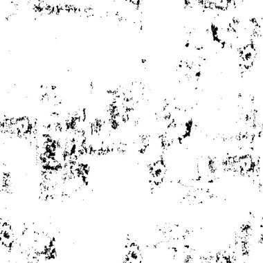 Grunge Siyah ve Beyaz Şehir Vektör Doku Şablonu. Noktalanmış, çizilmiş, Gürültü ve tahılla klasik efekt oluşturulması kolay. Karanlık Toz Örtüsü Tehlike Arkaplanı. Yaşlanma Tasarımı Elementi