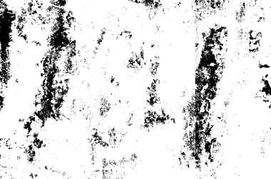 Grunge Siyah ve Beyaz Şehir Vektör Doku Şablonu. Noktalanmış, çizilmiş, Gürültü ve tahılla klasik efekt oluşturulması kolay. Karanlık Toz Örtüsü Tehlike Arkaplanı. Yaşlanma Tasarımı Elementi