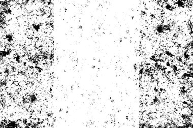 Grunge Siyah ve Beyaz Şehir Vektör Doku Şablonu. Noktalanmış, çizilmiş, Gürültü ve tahılla klasik efekt oluşturulması kolay. Karanlık Toz Örtüsü Tehlike Arkaplanı. Yaşlanma Tasarımı Elementi