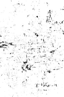 Grunge Siyah ve Beyaz Şehir Vektör Doku Şablonu. Noktalanmış, çizilmiş, Gürültü ve tahılla klasik efekt oluşturulması kolay. Karanlık Toz Örtüsü Tehlike Arkaplanı. Yaşlanma Tasarımı Elementi