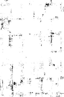 Grunge Siyah ve Beyaz Şehir Vektör Doku Şablonu. Noktalanmış, çizilmiş, Gürültü ve tahılla klasik efekt oluşturulması kolay. Karanlık Toz Örtüsü Tehlike Arkaplanı. Yaşlanma Tasarımı Elementi
