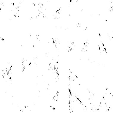 Grunge Siyah ve Beyaz Şehir Vektör Doku Şablonu. Noktalanmış, çizilmiş, Gürültü ve tahılla klasik efekt oluşturulması kolay. Karanlık Toz Örtüsü Tehlike Arkaplanı. Yaşlanma Tasarımı Elementi