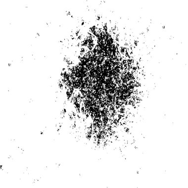 Grunge Siyah ve Beyaz Şehir Vektör Doku Şablonu. Noktalanmış, çizilmiş, Gürültü ve tahılla klasik efekt oluşturulması kolay. Karanlık Toz Örtüsü Tehlike Arkaplanı. Yaşlanma Tasarımı Elementi