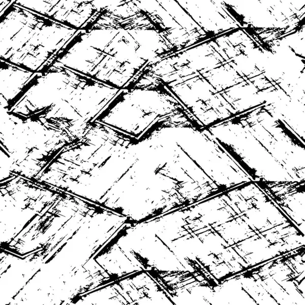Grunge Preto Branco Modelo Textura Vetorial Urbano Fácil Criar Abstrato — Vetor de Stock