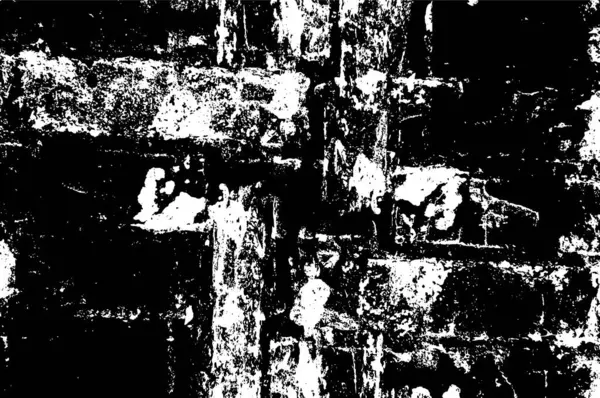 Grunge Siyah Beyaz Şehir Vektör Doku Şablonu Noktalanmış Çizilmiş Gürültü — Stok Vektör
