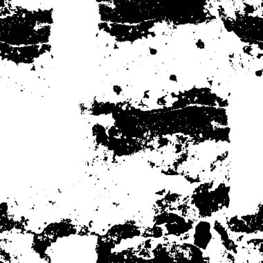 Grunge Siyah ve Beyaz Şehir Vektör Doku Şablonu. Noktalanmış, çizilmiş, Gürültü ve tahılla klasik efekt oluşturulması kolay. Karanlık Toz Örtüsü Tehlike Arkaplanı. Yaşlanma Tasarımı Elementi