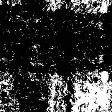 Grunge Siyah ve Beyaz Şehir Vektör Doku Şablonu. Noktalanmış, çizilmiş, Gürültü ve tahılla klasik efekt oluşturulması kolay. Karanlık Toz Örtüsü Tehlike Arkaplanı. Yaşlanma Tasarımı Elementi