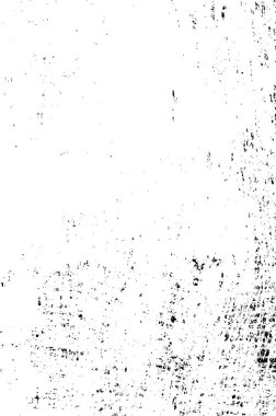 Grunge Siyah ve Beyaz Şehir Vektör Doku Şablonu. Noktalanmış, çizilmiş, Gürültü ve tahılla klasik efekt oluşturulması kolay. Karanlık Toz Örtüsü Tehlike Arkaplanı. Yaşlanma Tasarımı Elementi
