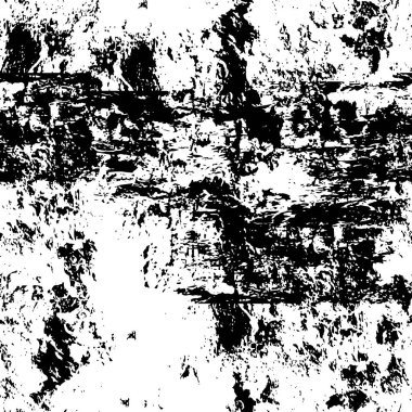 Grunge Siyah ve Beyaz Şehir Vektör Doku Şablonu. Noktalanmış, çizilmiş, Gürültü ve tahılla klasik efekt oluşturulması kolay. Karanlık Toz Örtüsü Tehlike Arkaplanı. Yaşlanma Tasarımı Elementi