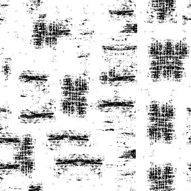 Grunge Siyah ve Beyaz Şehir Vektör Doku Şablonu. Noktalanmış, çizilmiş, Gürültü ve tahılla klasik efekt oluşturulması kolay. Karanlık Toz Örtüsü Tehlike Arkaplanı. Yaşlanma Tasarımı Elementi