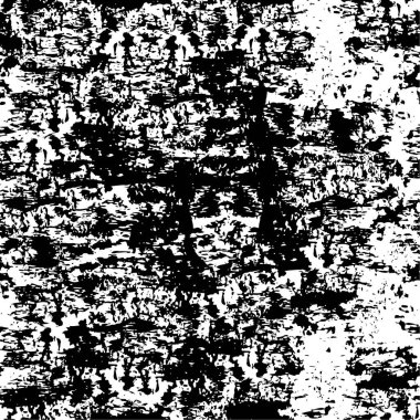 Grunge Siyah ve Beyaz Şehir Vektör Doku Şablonu. Noktalanmış, çizilmiş, Gürültü ve tahılla klasik efekt oluşturulması kolay. Karanlık Toz Örtüsü Tehlike Arkaplanı. Yaşlanma Tasarımı Elementi