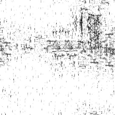 Grunge Siyah ve Beyaz Şehir Vektör Doku Şablonu. Noktalanmış, çizilmiş, Gürültü ve tahılla klasik efekt oluşturulması kolay. Karanlık Toz Örtüsü Tehlike Arkaplanı. Yaşlanma Tasarımı Elementi