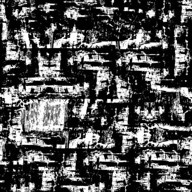 Grunge Siyah ve Beyaz Şehir Vektör Doku Şablonu. Noktalanmış, çizilmiş, Gürültü ve tahılla klasik efekt oluşturulması kolay. Karanlık Toz Örtüsü Tehlike Arkaplanı. Yaşlanma Tasarımı Elementi