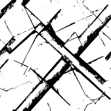 Grunge Siyah ve Beyaz Şehir Vektör Doku Şablonu. Noktalanmış, çizilmiş, Gürültü ve tahılla klasik efekt oluşturulması kolay. Karanlık Toz Örtüsü Tehlike Arkaplanı. Yaşlanma Tasarımı Elementi