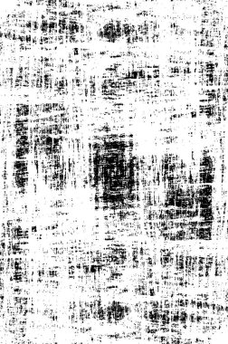 Grunge Siyah ve Beyaz Şehir Vektör Doku Şablonu. Noktalanmış, çizilmiş, Gürültü ve tahılla klasik efekt oluşturulması kolay. Karanlık Toz Örtüsü Tehlike Arkaplanı. Yaşlanma Tasarımı Elementi