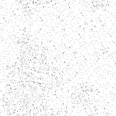 Grunge Siyah ve Beyaz Şehir Vektör Doku Şablonu. Noktalanmış, çizilmiş, Gürültü ve tahılla klasik efekt oluşturulması kolay. Karanlık Toz Örtüsü Tehlike Arkaplanı. Yaşlanma Tasarımı Elementi