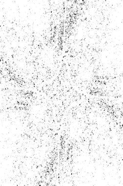 Grunge Siyah ve Beyaz Şehir Vektör Doku Şablonu. Noktalanmış, çizilmiş, Gürültü ve tahılla klasik efekt oluşturulması kolay. Karanlık Toz Örtüsü Tehlike Arkaplanı. Yaşlanma Tasarımı Elementi