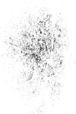 Grunge Siyah ve Beyaz Şehir Vektör Doku Şablonu. Noktalanmış, çizilmiş, Gürültü ve tahılla klasik efekt oluşturulması kolay. Karanlık Toz Örtüsü Tehlike Arkaplanı. Yaşlanma Tasarımı Elementi