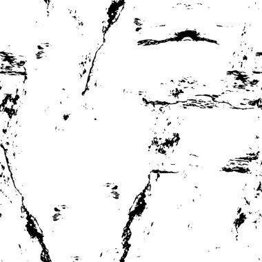 Grunge Siyah ve Beyaz Şehir Vektör Doku Şablonu. Noktalanmış, çizilmiş, Gürültü ve tahılla klasik efekt oluşturulması kolay. Karanlık Toz Örtüsü Tehlike Arkaplanı. Yaşlanma Tasarımı Elementi