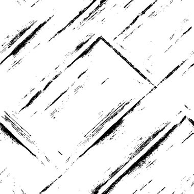 Grunge Siyah ve Beyaz Şehir Vektör Doku Şablonu. Noktalanmış, çizilmiş, Gürültü ve tahılla klasik efekt oluşturulması kolay. Karanlık Toz Örtüsü Tehlike Arkaplanı. Yaşlanma Tasarımı Elementi