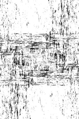 Grunge Siyah ve Beyaz Şehir Vektör Doku Şablonu. Noktalanmış, çizilmiş, Gürültü ve tahılla klasik efekt oluşturulması kolay. Karanlık Toz Örtüsü Tehlike Arkaplanı. Yaşlanma Tasarımı Elementi