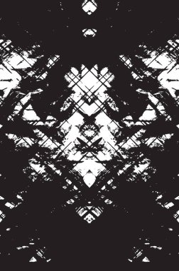 Grunge siyah ve beyaz kentsel vektör doku şablon. Karanlık dağınık toz sıkıntı arka plan kaplaması. Gürültü ve tahıl ile soyut noktalı, çizik, Vintage efekti oluşturmak kolay. Yaşlanma tasarım öğesi