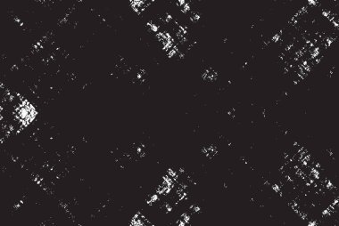 Grunge siyah ve beyaz kentsel vektör doku şablon. Karanlık dağınık toz sıkıntı arka plan kaplaması. Gürültü ve tahıl ile soyut noktalı, çizik, Vintage efekti oluşturmak kolay. Yaşlanma tasarım öğesi