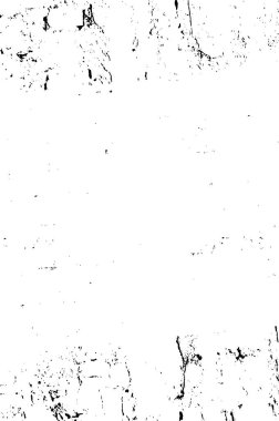 Grunge siyah ve beyaz kentsel vektör doku şablon. Karanlık dağınık toz sıkıntı arka plan kaplaması. Gürültü ve tahıl ile soyut noktalı, çizik, Vintage efekti oluşturmak kolay. Yaşlanma tasarım öğesi