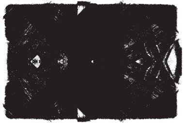 Grunge siyah ve beyaz kentsel vektör doku şablon. Karanlık dağınık toz sıkıntı arka plan kaplaması. Gürültü ve tahıl ile soyut noktalı, çizik, Vintage efekti oluşturmak kolay. Yaşlanma tasarım öğesi