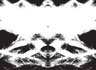 Grunge siyah ve beyaz kentsel vektör doku şablon. Karanlık dağınık toz sıkıntı arka plan kaplaması. Gürültü ve tahıl ile soyut noktalı, çizik, Vintage efekti oluşturmak kolay. Yaşlanma tasarım öğesi