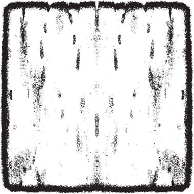 Noktalarda paslı metal desen boya ve gamzeler