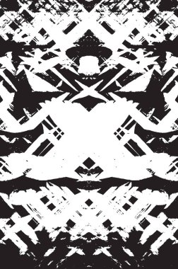 Grunge siyah ve beyaz kentsel vektör doku şablon. Karanlık dağınık toz sıkıntı arka plan kaplaması. Gürültü ve tahıl ile soyut noktalı, çizik, Vintage efekti oluşturmak kolay. Yaşlanma tasarım öğesi