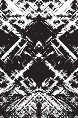 Grunge siyah ve beyaz kentsel vektör doku şablon. Karanlık dağınık toz sıkıntı arka plan kaplaması. Gürültü ve tahıl ile soyut noktalı, çizik, Vintage efekti oluşturmak kolay. Yaşlanma tasarım öğesi