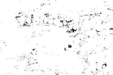 Grunge siyah ve beyaz kentsel vektör doku şablon. Karanlık dağınık toz sıkıntı arka plan kaplaması. Gürültü ve tahıl ile soyut noktalı, çizik, Vintage efekti oluşturmak kolay. Yaşlanma tasarım öğesi