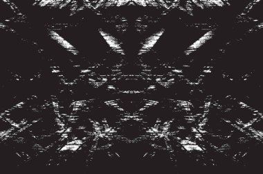 Grunge siyah ve beyaz kentsel vektör doku şablon. Karanlık dağınık toz sıkıntı arka plan kaplaması. Gürültü ve tahıl ile soyut noktalı, çizik, Vintage efekti oluşturmak kolay. Yaşlanma tasarım öğesi