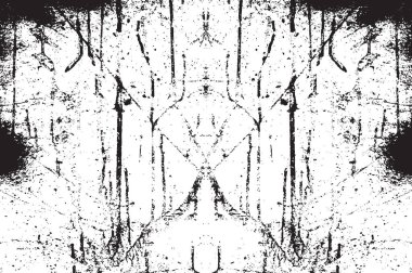 Grunge siyah ve beyaz kentsel vektör doku şablon. Karanlık dağınık toz sıkıntı arka plan kaplaması. Gürültü ve tahıl ile soyut noktalı, çizik, Vintage efekti oluşturmak kolay. Yaşlanma tasarım öğesi