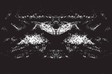 Grunge siyah ve beyaz kentsel vektör doku şablon. Karanlık dağınık toz sıkıntı arka plan kaplaması. Gürültü ve tahıl ile soyut noktalı, çizik, Vintage efekti oluşturmak kolay. Yaşlanma tasarım öğesi
