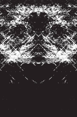 Grunge siyah ve beyaz kentsel vektör doku şablon. Karanlık dağınık toz sıkıntı arka plan kaplaması. Gürültü ve tahıl ile soyut noktalı, çizik, Vintage efekti oluşturmak kolay. Yaşlanma tasarım öğesi