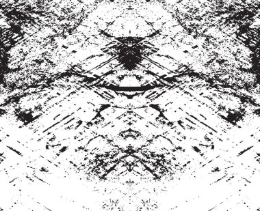 Grunge siyah ve beyaz kentsel vektör doku şablon. Karanlık dağınık toz sıkıntı arka plan kaplaması. Gürültü ve tahıl ile soyut noktalı, çizik, Vintage efekti oluşturmak kolay. Yaşlanma tasarım öğesi