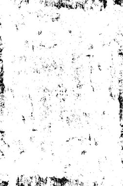 Grunge siyah ve beyaz kentsel vektör doku şablon. Karanlık dağınık toz sıkıntı arka plan kaplaması. Gürültü ve tahıl ile soyut noktalı, çizik, Vintage efekti oluşturmak kolay. Yaşlanma tasarım öğesi