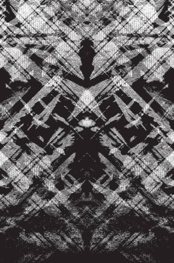 Grunge siyah ve beyaz kentsel vektör doku şablon. Karanlık dağınık toz sıkıntı arka plan kaplaması. Gürültü ve tahıl ile soyut noktalı, çizik, Vintage efekti oluşturmak kolay. Yaşlanma tasarım öğesi