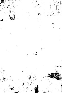 Grunge siyah ve beyaz kentsel vektör doku şablon. Karanlık dağınık toz sıkıntı arka plan kaplaması. Gürültü ve tahıl ile soyut noktalı, çizik, Vintage efekti oluşturmak kolay. Yaşlanma tasarım öğesi