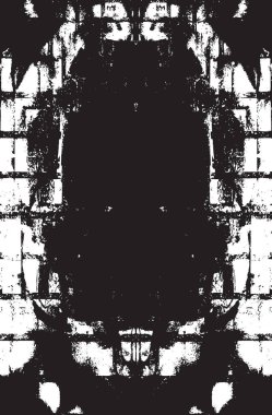 Grunge siyah ve beyaz kentsel vektör doku şablon. Karanlık dağınık toz sıkıntı arka plan kaplaması. Gürültü ve tahıl ile soyut noktalı, çizik, Vintage efekti oluşturmak kolay. Yaşlanma tasarım öğesi