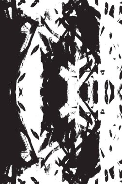 Grunge siyah ve beyaz kentsel vektör doku şablon. Karanlık dağınık toz sıkıntı arka plan kaplaması. Gürültü ve tahıl ile soyut noktalı, çizik, Vintage efekti oluşturmak kolay. Yaşlanma tasarım öğesi