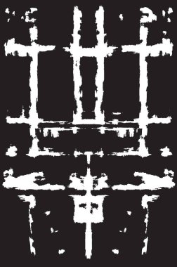 Grunge siyah ve beyaz kentsel vektör doku şablon. Karanlık dağınık toz sıkıntı arka plan kaplaması. Gürültü ve tahıl ile soyut noktalı, çizik, Vintage efekti oluşturmak kolay. Yaşlanma tasarım öğesi