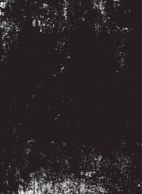 Grunge siyah ve beyaz kentsel vektör doku şablon. Karanlık dağınık toz sıkıntı arka plan kaplaması. Gürültü ve tahıl ile soyut noktalı, çizik, Vintage efekti oluşturmak kolay. Yaşlanma tasarım öğesi