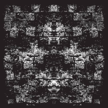 Değişik taşların renkli mozaiği