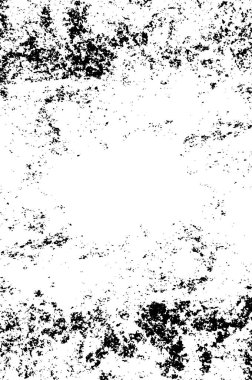 Grunge siyah ve beyaz kentsel vektör doku şablon. Karanlık dağınık toz sıkıntı arka plan kaplaması. Gürültü ve tahıl ile soyut noktalı, çizik, Vintage efekti oluşturmak kolay. Yaşlanma tasarım öğesi