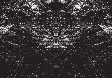 Grunge siyah ve beyaz kentsel vektör doku şablon. Karanlık dağınık toz sıkıntı arka plan kaplaması. Gürültü ve tahıl ile soyut noktalı, çizik, Vintage efekti oluşturmak kolay. Yaşlanma tasarım öğesi